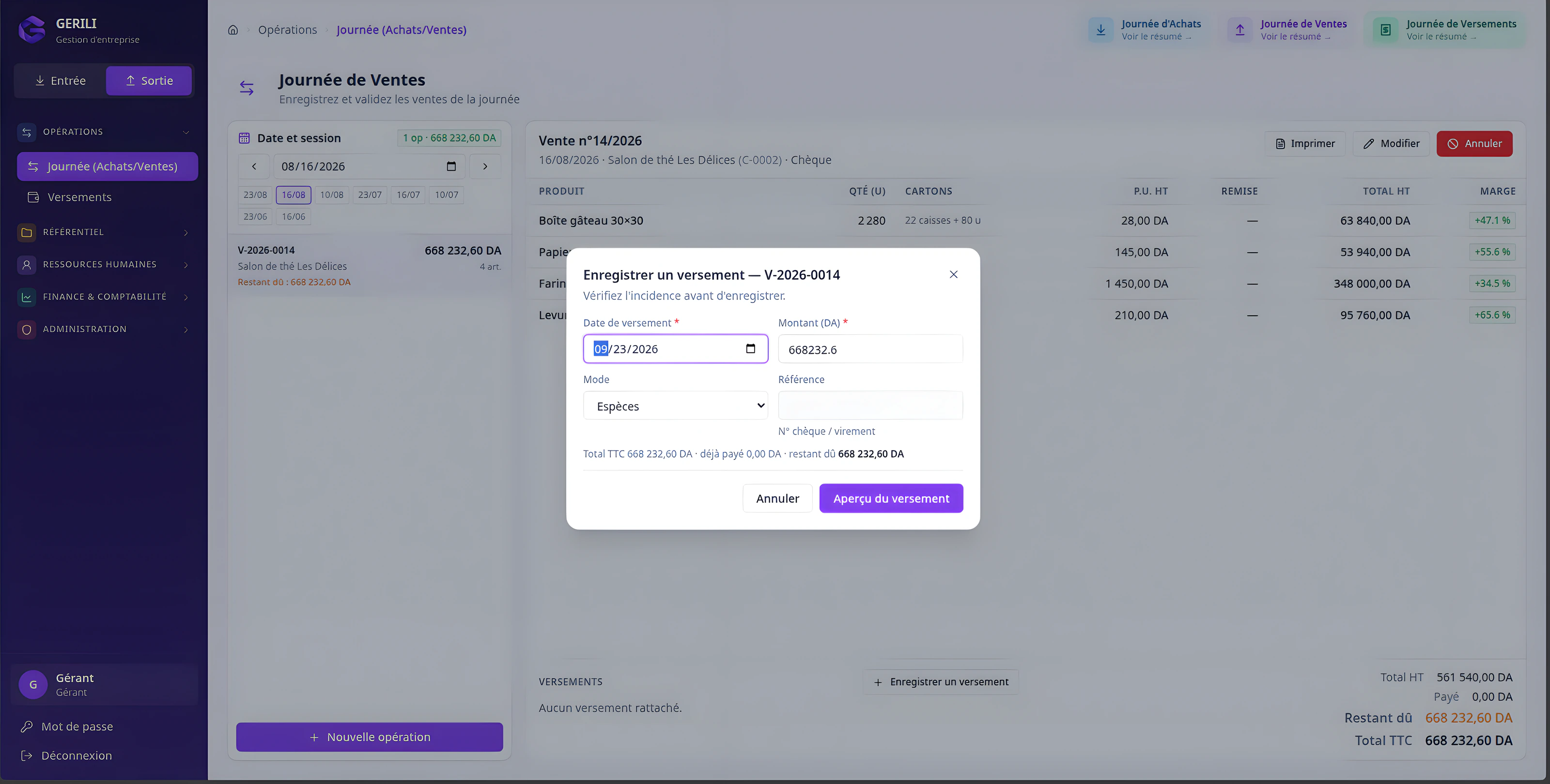 Paiements